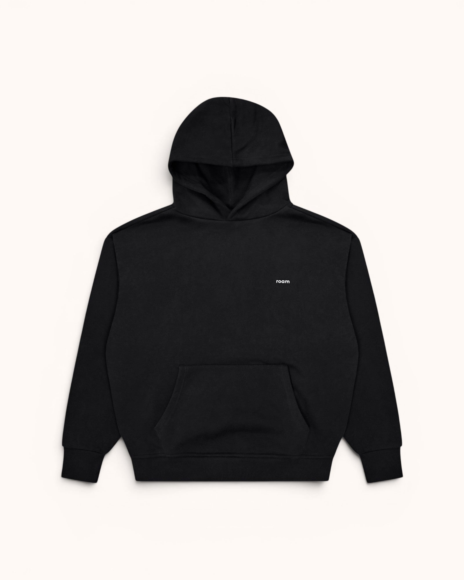 Arden Crest Hoodie Black