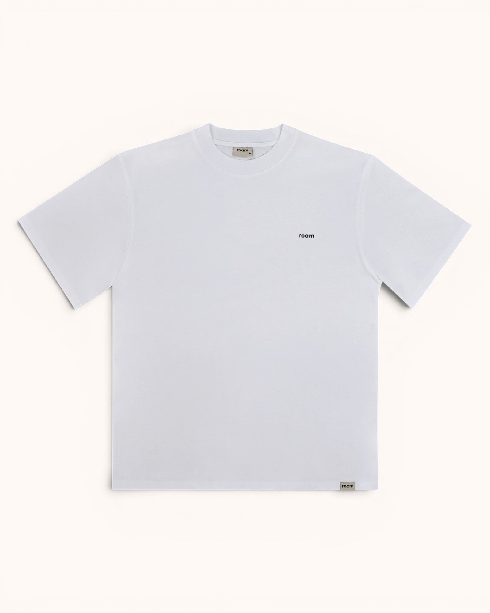 Calder Crest Tee White